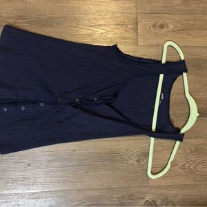 Aerie Navy Tank Top